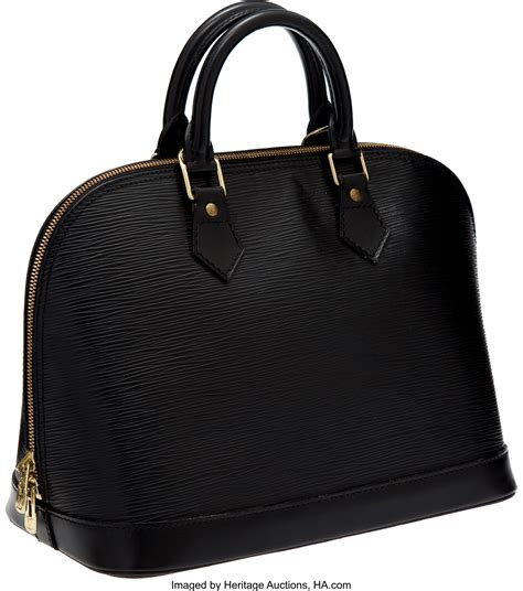 louis vuitton alma epi leather pm|Louis Vuitton black alma bag.